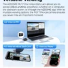 AZDOME PG17 MAX 2CH 4K Mirror Dash Cam with 12" Touch Screen