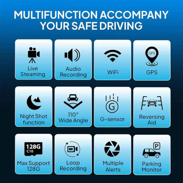 181-2 JIMIlOT JC181 4G 2CH DASH CAM LIVE (LTE)