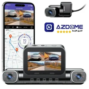 azdom-dash-kam-4k-m660-ahdth-esdar-dash-kam-2528620 داش كام أزدوم M660 | 4 كاميرات تغطية شاملة 360° + GPS Azdome