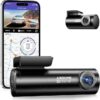 m300-1 Dash Cam AZDOME M300S 4K 2CH MINI - Front and Rear with 64GB SD CARD