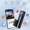 m300-3 Dash Cam AZDOME M300S 4K 2CH MINI - Front and Rear with 64GB SD CARD