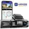 m550 Azdome داش كام أزدوم M550 Max 4K | 3 كاميرات أمام + خلف + داخل
