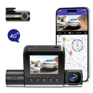 s58-1 AZDOME S58 4G LTE 3CH DASH CAM LIVE WITH 2.4" IPS SCREEN