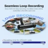 s58-3 AZDOME S58 4G LTE 3CH DASH CAM LIVE WITH 2.4" IPS SCREEN